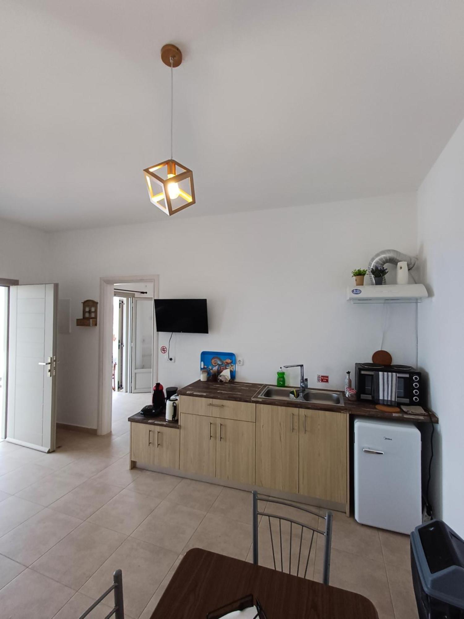 Вілла 'Irene' Cycladic House With Sunrise And Sea View! Foinikia  Екстер'єр фото
